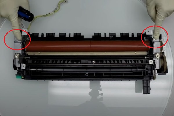 STEP THREE: RELEASE PRESSURE RELIEF BRACKETS